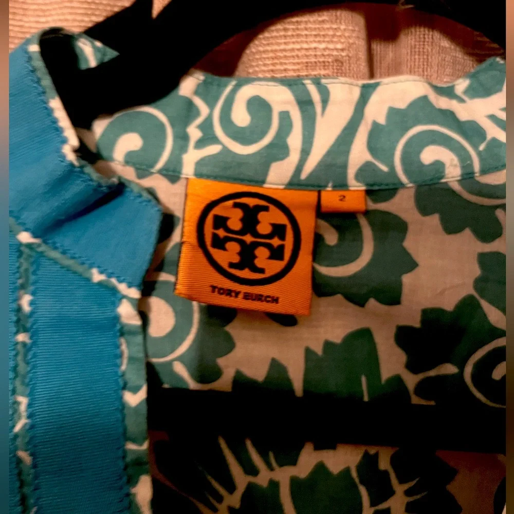 Tory Burch ‘Tory’ Resort Wear Tunic Coverup Top